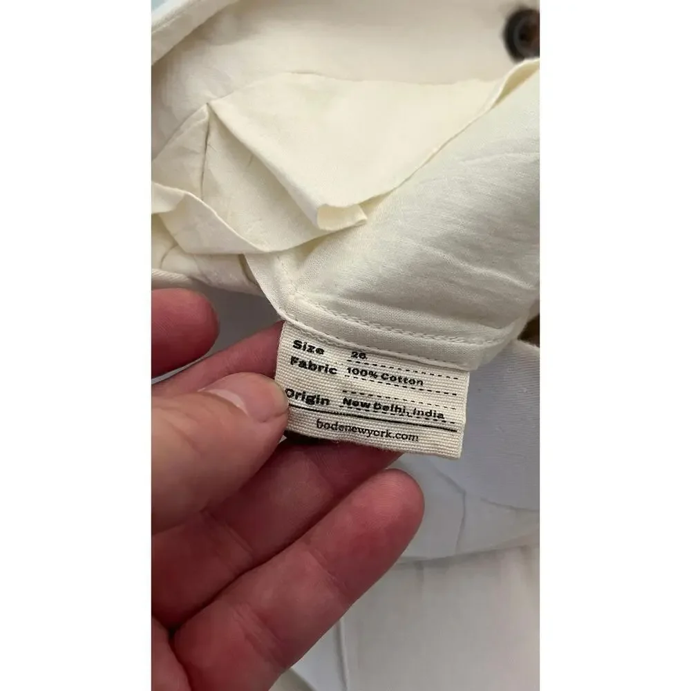 RARE!!! BODE HOWDY FRIENDS CHAINSTITCH PANTS - Picture 15 of 15